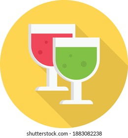 Vektorfarbensymbol trinken