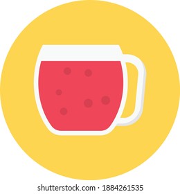 drink vector colour flat icon