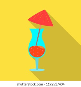 Drink.. Vector design of party and birthday symbol. Collection of party and celebration vector icon for stock.