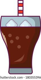 drink vector flat color icon