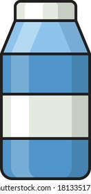 drink vector flat color icon 