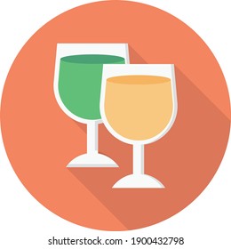 Vektorfarbensymbol trinken