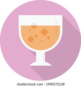 drink vector flat colour icon