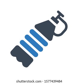 drink vector glyph color icon 
