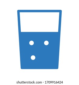 drink vector glyph color icon 