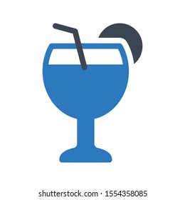 drink vector glyph colour icon
