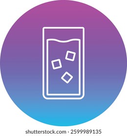 Drink vector icon. Can be used for printing, mobile and web applications.