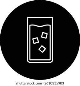 Drink vector icon. Can be used for printing, mobile and web applications.