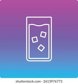 Drink vector icon. Can be used for printing, mobile and web applications.