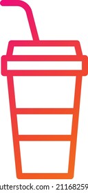 Drink Vector Icon Design Illustration
