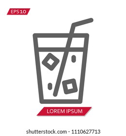 drink vector icon symbol