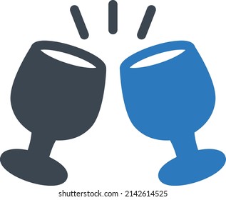 drink vector illustration isolated on a transparent background. glyph vector icons for concept or web graphics.
