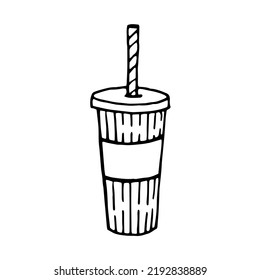 drink vector illustration on isolated white background