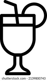 Drink Vector illustration on a transparent background.Premium quality symmbols.Stroke vector icon for concept and graphic design. 