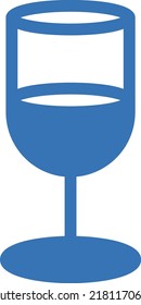 Trinken Sie Vektorgrafik auf transparentem Hintergrund.Symbole in Premium-Qualität.Glyphen Vektorsymbol für Konzept und Grafikdesign.