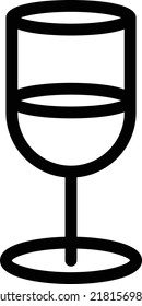drink Vector illustration on a transparent background.Premium quality symmbols.Stroke vector icon for concept and graphic design.