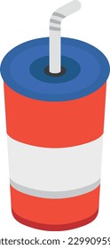drink Vector illustration on a transparent background. Premium quality symbols. Flat icons for concept and graphic design.