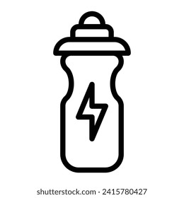 Drink Vector Line Icon Design