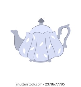 drink vintage teapot cartoon. collection coffee, pot kettle, porcelain kitchen drink vintage teapot sign. isolated symbol vector illustration