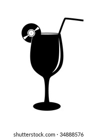 drink with vinyl