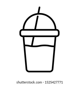 drink water cup icon vector