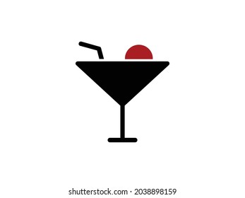 Drink wine champagne drinking and ice vector