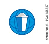 Drink World Logo Icon Design