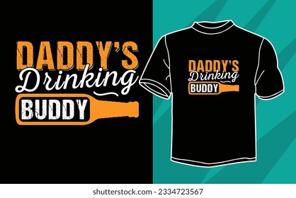 drinking beer t shirt design