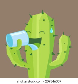 Drinking cactus