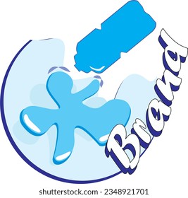 drinking clean water delivery set of emblems, lebels and logos for store, brand, and company