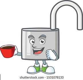 Drinking in cup unlock key icon in the character