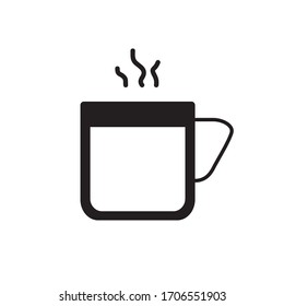 Drinking Glass Icon Vector Design Template