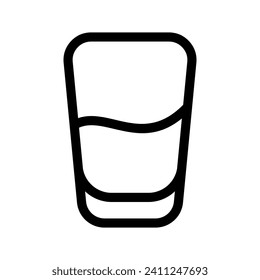 Icono de cristal de secado Símbolo de diseño Ilustración de diseño