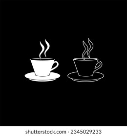 Drinking glass logo vector ilustration 