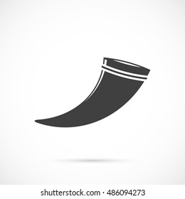 Drinking horn icon