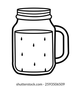 drinking mug,  Various cold and hot coffee drinks mug , vector art illustration 