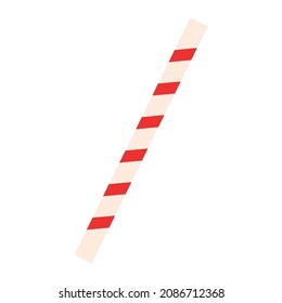 drinking straw clip art vector illustration