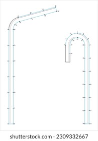 Drinking Straw Icon Connect The Dots, Drinking Tube Icon, Straw Icon Vector Art Illustration, Puzzle Game Containing A Sequence Of Numbered Dots