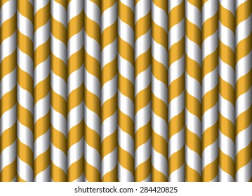 Drinking straw seamless wallpaper, vintage vector illustration