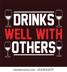 "Drinking T-shirt" designs are popular and often feature humorous, celebratory, or lifestyle-oriented graphics related to beverages like coffee, tea, beer, wine, or cocktails.