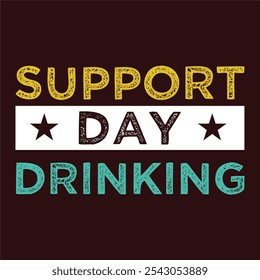 "Drinking T-shirt" designs are popular and often feature humorous, celebratory, or lifestyle-oriented graphics related to beverages like coffee, tea, beer, wine, or cocktails.