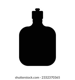 Drinking water bottles icon vector illustration template design