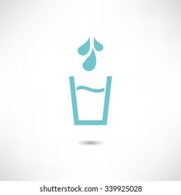 drinking water icon