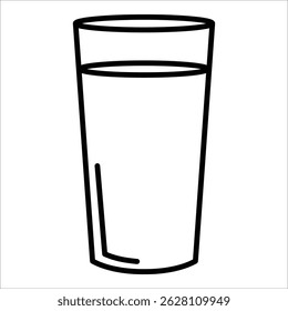 Elemento del icono del agua potable para el diseño