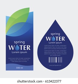 Drinking Water Label