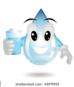 Drinking Water Clipart Stock Illustrations, Images & Vectors | Shutterstock