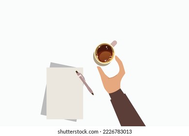 drinking your favorite coffee while you're busy at work or study