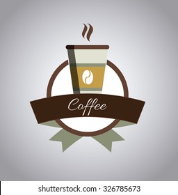 Drinks and beverages concepts, Coffee icon, editable vector design