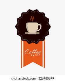 Drinks and beverages concepts, Coffee icon, editable vector design