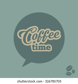 Drinks and beverages concepts, Coffee icon, editable vector design